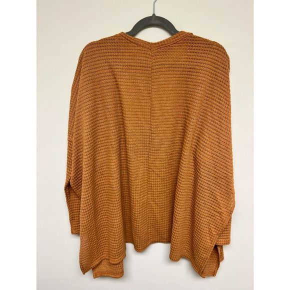 Double Zero- Orange Cardigan- Size Small - Picture 3 of 7